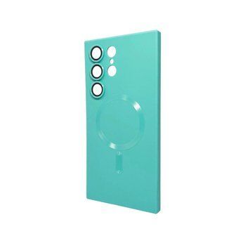 Чехол Cosmic Frame MagSafe Color для Samsung S23 Ultra Light Green 666-00006 фото
