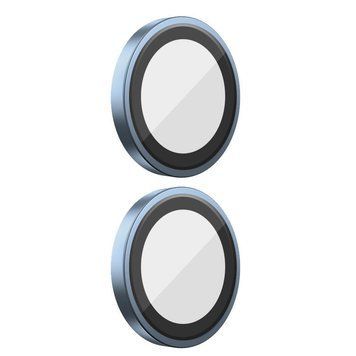 Захисне скло BlueO Metal на камеру для Apple iPhone 16 (6.1") / 16 Plus (6.7") Синій / Blue 777-08395 фото