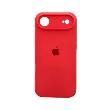 Силіконовий чохол з закритою камерою для iPhone 17 Air Pink Orange 666-04402 фото