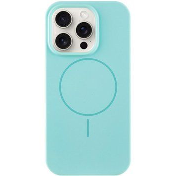 Силіконовий чохол з MagSafe для iPhone 12 Pro / 12 Light Turquoise 214-01720 фото