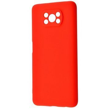 Чехол WAVE Colorful Case (TPU) для Xiaomi Poco X3/Poco X3 Pro Red 656-06399 фото