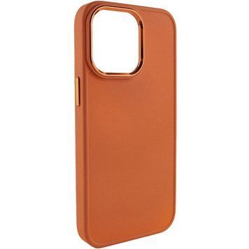 Чехол TPU Bonbon Metal Style для Apple iPhone 13 Pro (6.1") Papaya 208-06111 фото