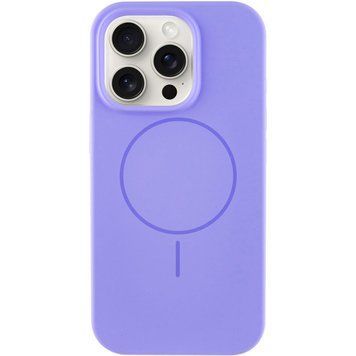 Силиконовый чехол с MagSafe для iPhone 15 Plus Lilac 214-01620 фото
