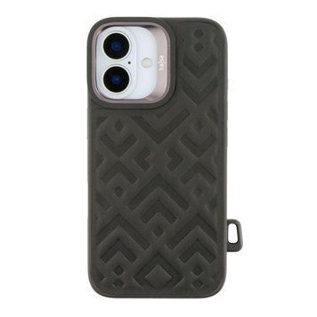 Чохол Kajsa Briquette Collection Rhombus with MagSafe для iPhone 16 Black 757-00026 фото