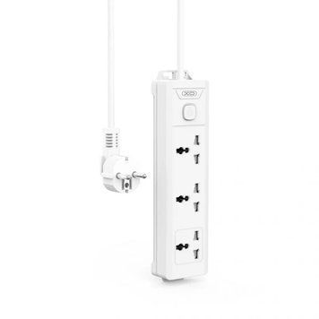 Сетевой удлинитель XO WL17 3AC 2m White 999-00003 фото