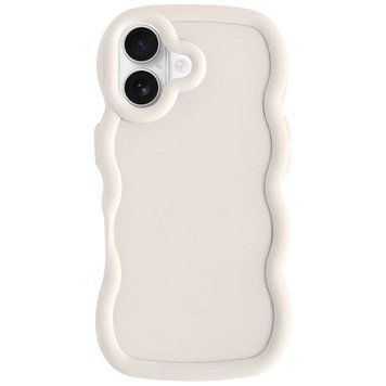 Чехол TPU Ripple для Apple iPhone 16 Plus (6.7") Antique White 555-01022 фото