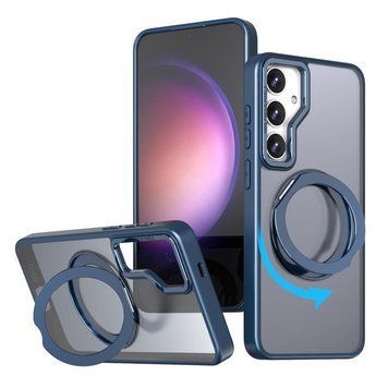 Чехол TPU+PC Aura Fold для Samsung Galaxy S24 FE Blue 555-02602 фото