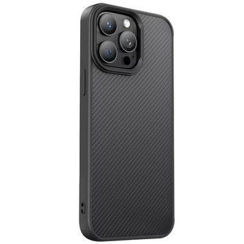 TPU чехол Carbon Protective with Magsafe для Apple iPhone 17 Air (6.5") Black 777-08638 фото
