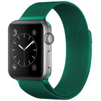 Миланская петля для Apple Watch 42/44/45/49 мм Зелений 212-00808 фото