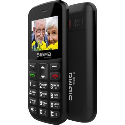 Мобильный телефон Sigma Comfort 50 EASY TYPE-C Black (4827798585214) 898-4827798585214 фото