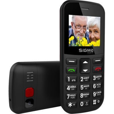 Мобильный телефон Sigma Comfort 50 EASY TYPE-C Black (4827798585214) 898-4827798585214 фото