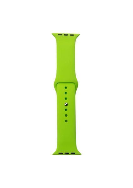 Силіконовий ремінець для Apple Watch 42/44/45/49 мм Shiny Green 212-00683 фото