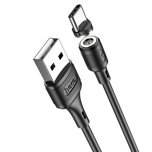 Кабель Hoco X52 з магнітним роз'ємом USB - Type-C Чорний 209-00025 фото