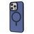 Чохол WAVE Matte Insane Case with Magnetic Ring для iPhone 14 Pro Max Midnight blue 656-07835 фото