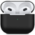 Силиконовый чехол для наушников AirPods 3 Black 203-00042 фото
