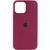 Силиконовый чехол для iPhone 15 Pro Max Maroon 666-01105 фото