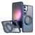 Чехол TPU+PC Aura Fold для Samsung Galaxy S24 FE Blue 555-02602 фото