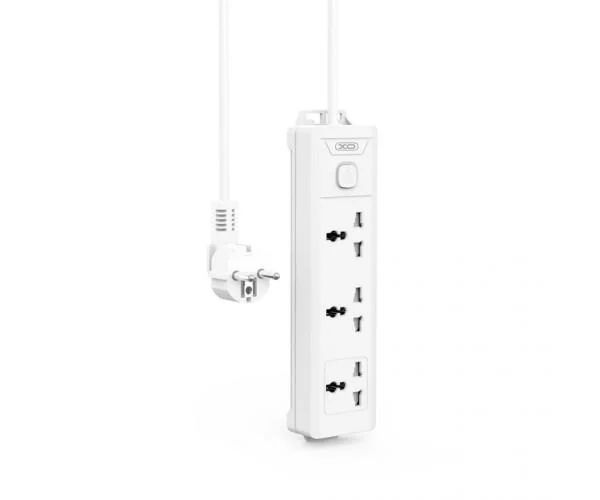 Сетевой удлинитель XO WL17 3AC 2m White 999-00003 фото
