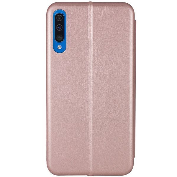 Кожаный чехол-книжка Classy для Samsung Galaxy A50 (A505F) / A50s / A30s Rose Gold 777-05927 фото