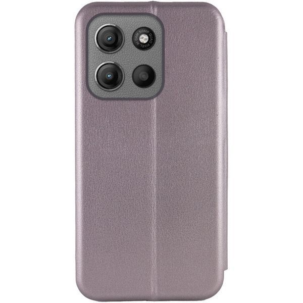 Шкіряний чохол-книжка Classy для Motorola Moto G15 4G Grey 777-05268 фото