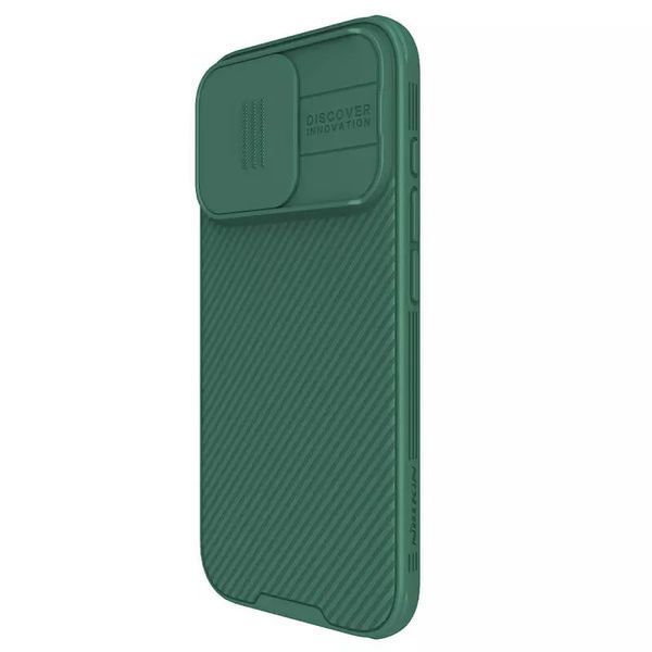 Карбонова накладка Nillkin CamShield Pro Magnetic для Apple iPhone 16 Pro Max (6.9") Deep Green 777-08115 фото