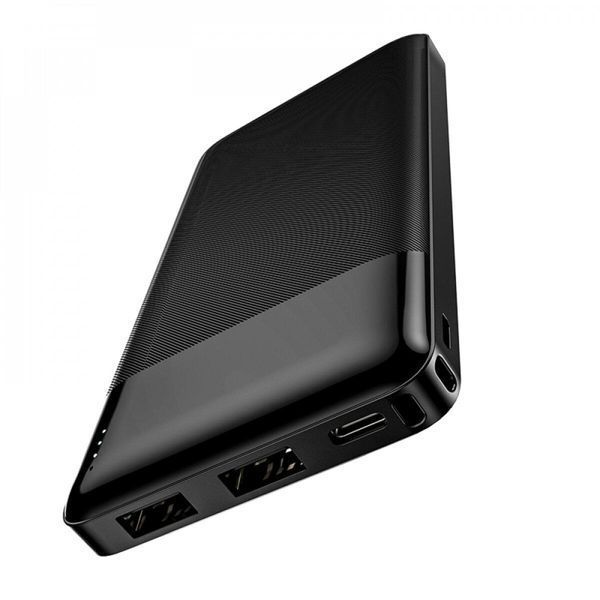 Внешний аккумулятор HOCO J72 Easy travel power bank(10000mAh) Black 656-01171 фото