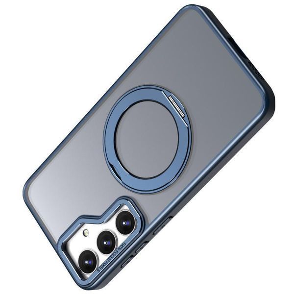 Чехол TPU+PC Aura Fold для Samsung Galaxy S24 FE Blue 555-02602 фото