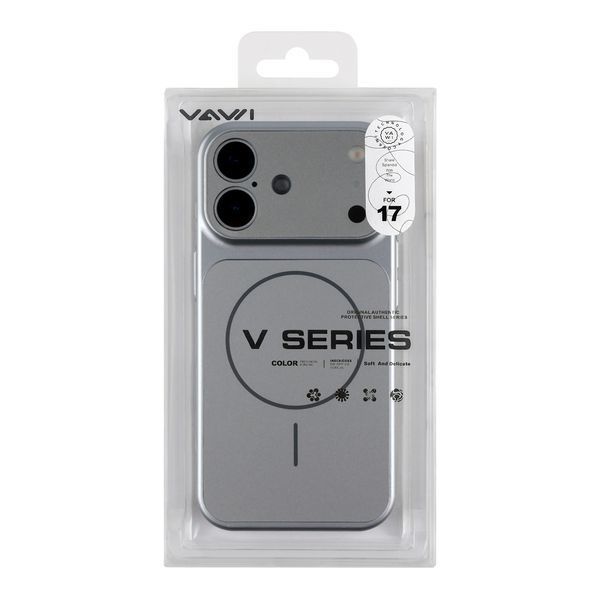 Чохол AG-Glass Lens Protection with Magsafe для iPhone 17 White 555-04384 фото