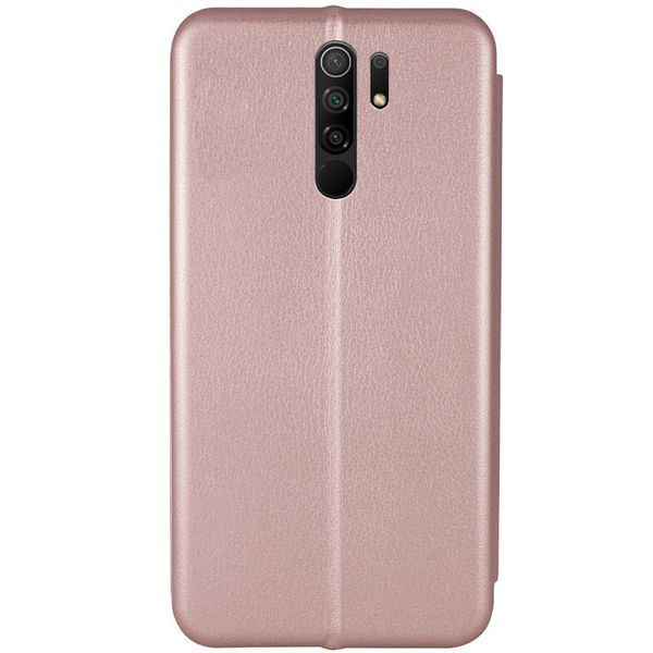 Шкіряний чохол-книжка Classy для Xiaomi Redmi 9 Rose Gold 777-05977 фото