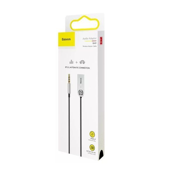 Bluetooth-ресивер Baseus BA01 USB Wireless adapter cable Black CABA01-01 фото