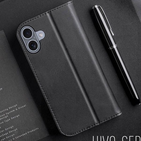 Чехол-книжка Dux Ducis Hivo для iPhone 16 (6.1") Black 555-00587 фото