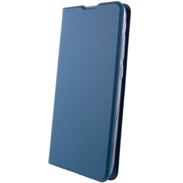 Шкіряний чохол-книжка GETMAN Elegant для Oppo A78 4G Синій 555-01453 фото