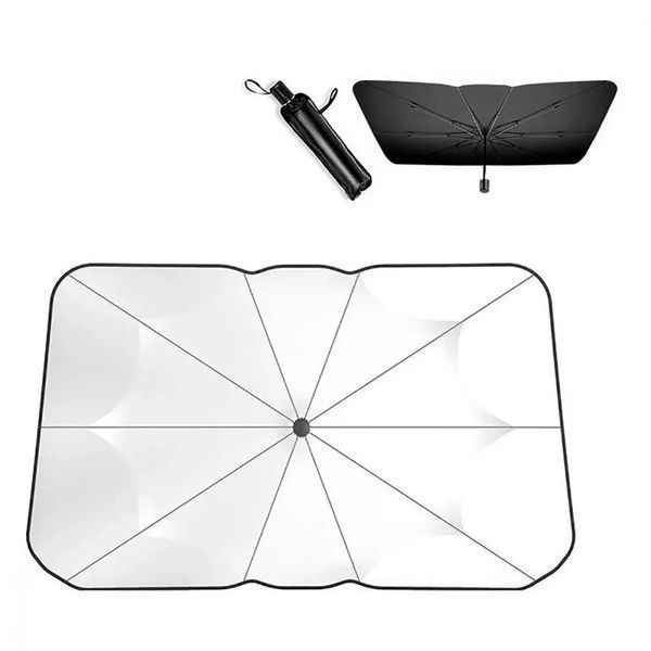 Солнцезащитный зонт для автомобиля SunShield 110*125*65cm 777-01505 фото