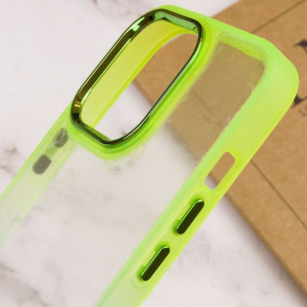 Чохол TPU+PC Fresh sip series для Apple iPhone 14 Pro Max (6.7") Бірюзовий / Лимонний 777-06684 фото