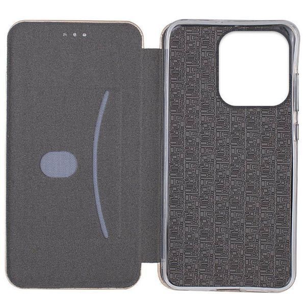 Кожаный чехол-книжка Classy для Xiaomi Redmi 15C (EU) Бордовий 656-08687 фото