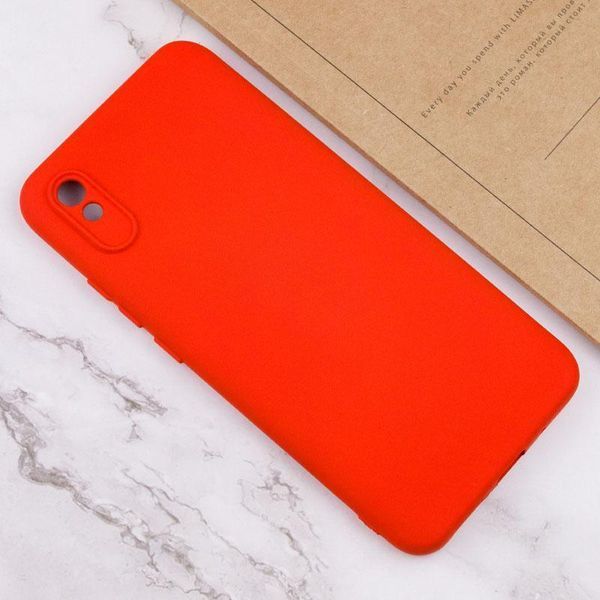 Чехол TPU GETMAN Liquid Silk Full Camera для Xiaomi Redmi 9A Красный / Red ILSO-00000075780-5 фото