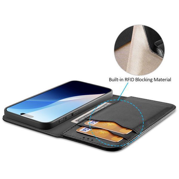 Чехол-книжка Dux Ducis Hivo для iPhone 16 (6.1") Black 555-00587 фото