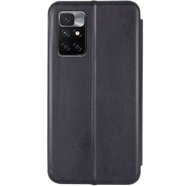 Шкіряний чохол-книжка Classy для Xiaomi Redmi 10 Чорний 777-03639 фото
