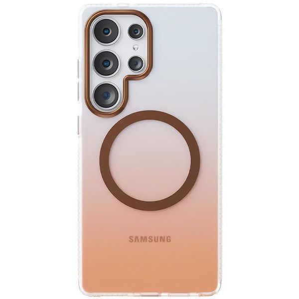 Чохол TPU+PC Phantom with MagSafe для Samsung Galaxy S25 Ultra Rose Gold 555-02952 фото