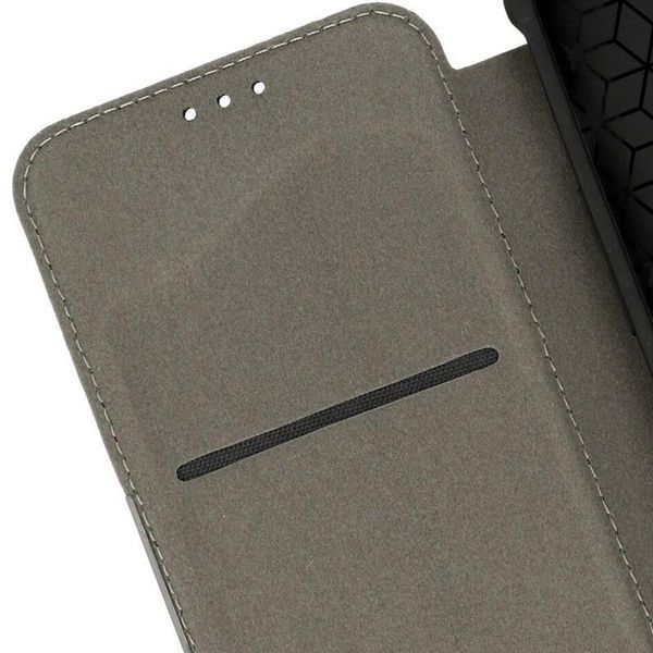 Кожаный чехол-книжка GETMAN Razor (PU) для Samsung Galaxy A06 Blue 777-07683 фото
