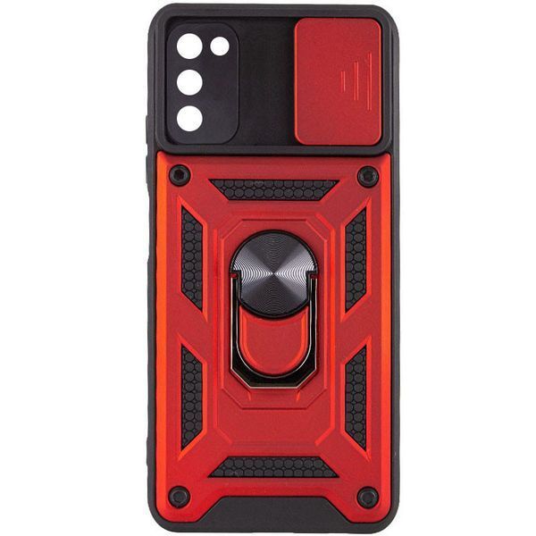 Ударостійкий чохол Camshield Serge Ring для Samsung Galaxy A03s Red 777-04678 фото