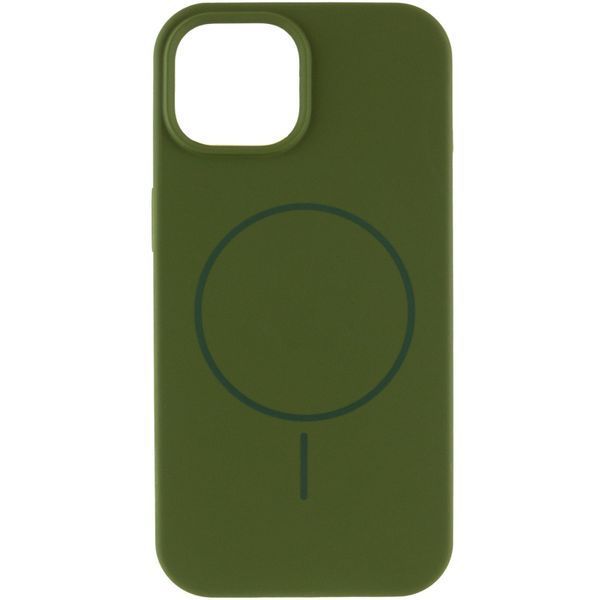 Чохол Silk Full Protective with Magnetic Fit для Apple iPhone 13 (6.1") Зелений / Dark Olive ILSO-00000076447-9 фото