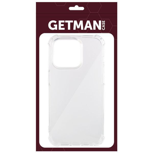 TPU чехол GETMAN Ease усиленные углы для Apple iPhone 15 Pro Max (6.7") 777-08584 фото