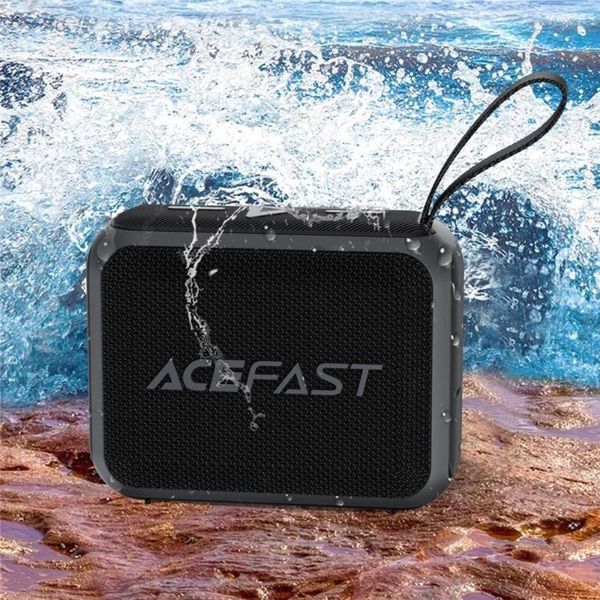 Портативна колонка ACEFAST K4 Go portable wireless speaker, 5W, IPX7, Black 6974316285113 фото