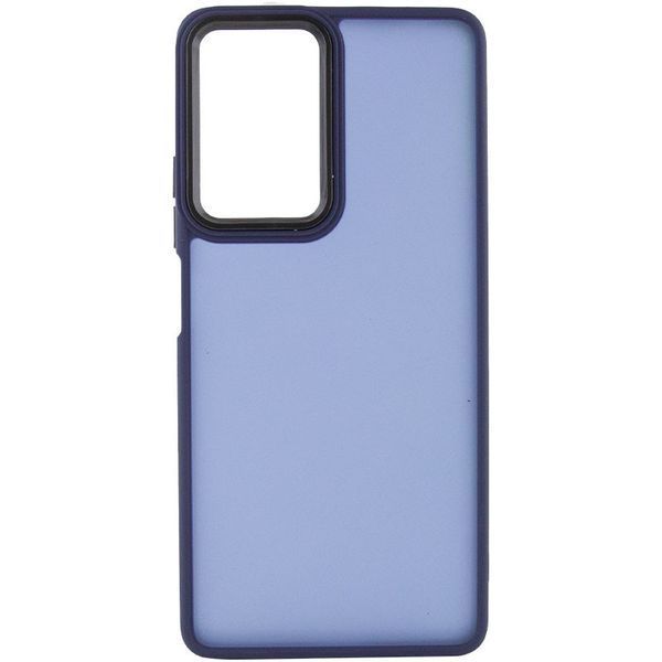 Чохол TPU+PC Lyon Frosted для Realme 10 4G Navy Blue ILSO-00000067379-3 фото