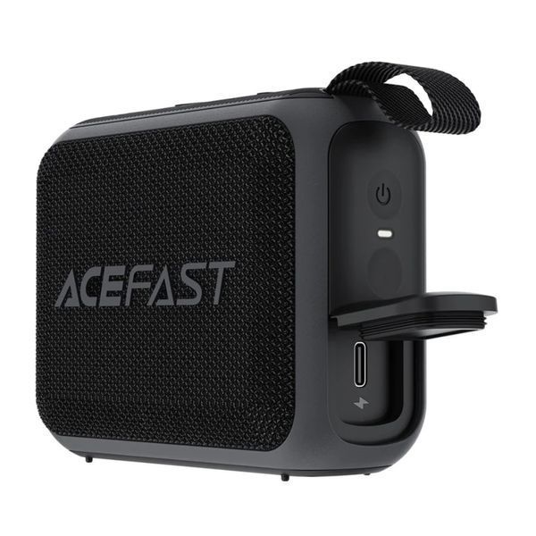 Портативна колонка ACEFAST K4 Go portable wireless speaker, 5W, IPX7, Black 6974316285113 фото