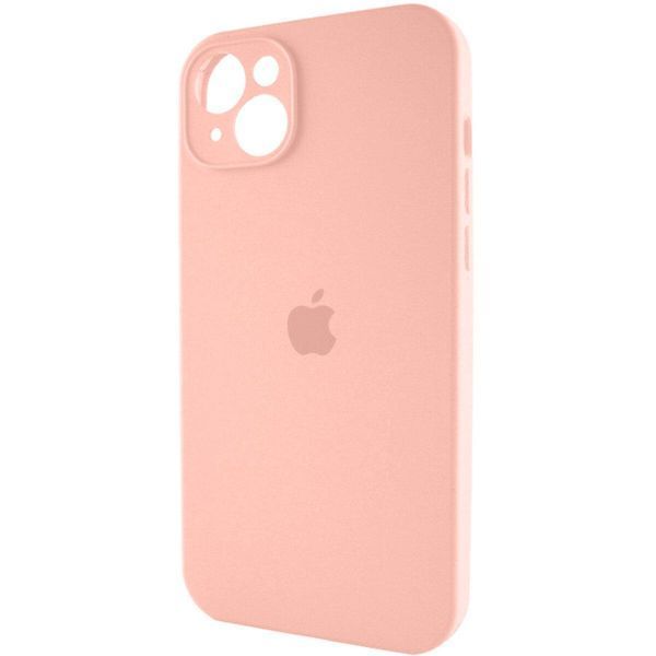 Силіконовий чохол з закритою камерою для iPhone 15 Grapefruit 666-01001 фото