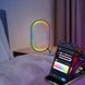 Настольная LED лампа RGB Smart desk oval lamp Bluetooth USB with app Black 656-03693 фото 2