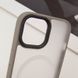 TPU+PC чохол Blueo Skin Friendly Frosted with MagSafe для Apple iPhone 15 (6.1") Grey 777-07912 фото 4