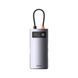 USB-хаб Baseus Metal Gleam Series 4-in-1 Multifunctional Type-C HUB Docking Station Gray （Type-C to USB3.0*3+RJ45*1） WKWG070113 фото 1